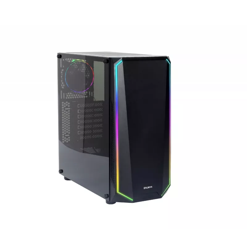 Zalman K1 REV.B kompiuterio korpusas Midi Tower baltas