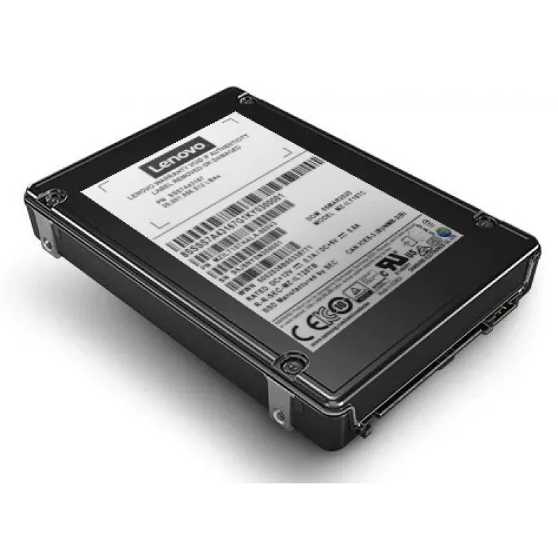 Lenovo 4XB7A80321 vidinis kietojo kūno diskas 7,68 TB 2,5 colio SAS V-NAND TLC