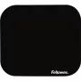 Fellowes Premium pelės kilimėlis - Juodas, Juoda, Vienspalvis, Poliesteris, Guma