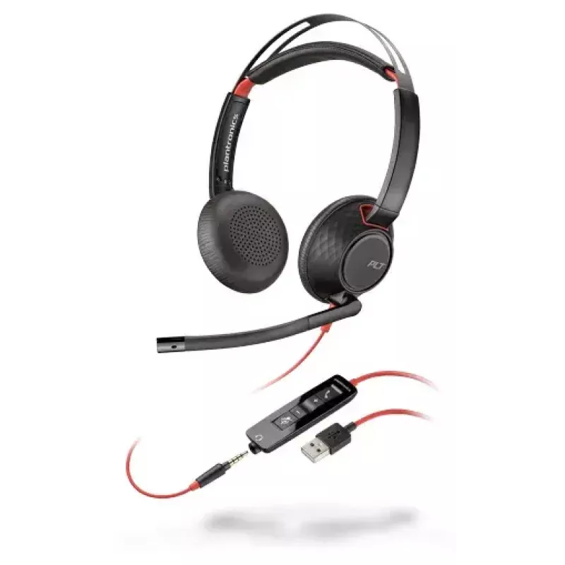 Ausinės POLY Juodawire 5220