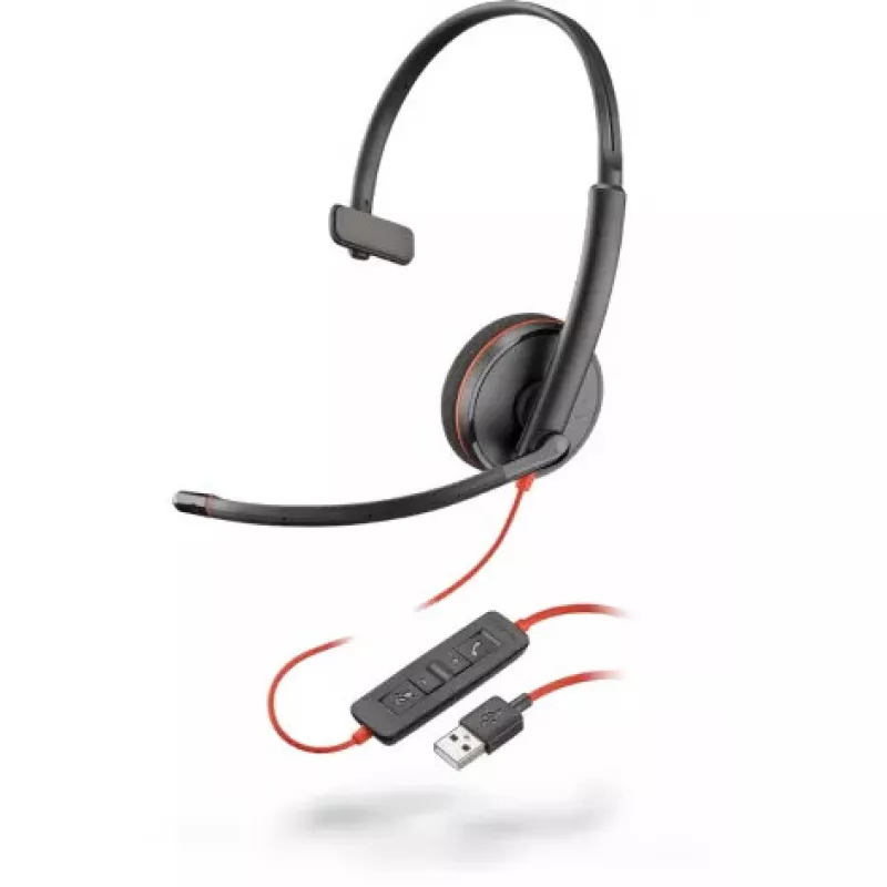 Ausinės POLY Juodawire C3210