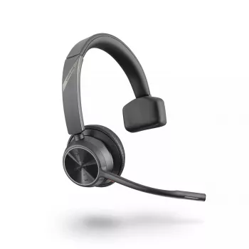 HP POLY Voyager 4310 UC laisvų rankų įranga — belaidė Bluetooth, galvos lankelis, antausinė, 50 m atstumas, 122 g, juoda