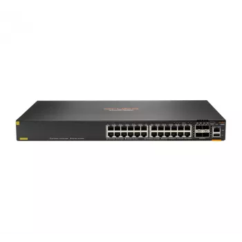 Valdomas komutatorius Aruba 6300F 24 prievadų 1GbE Class 4 PoE ir 4 prievadų SFP56