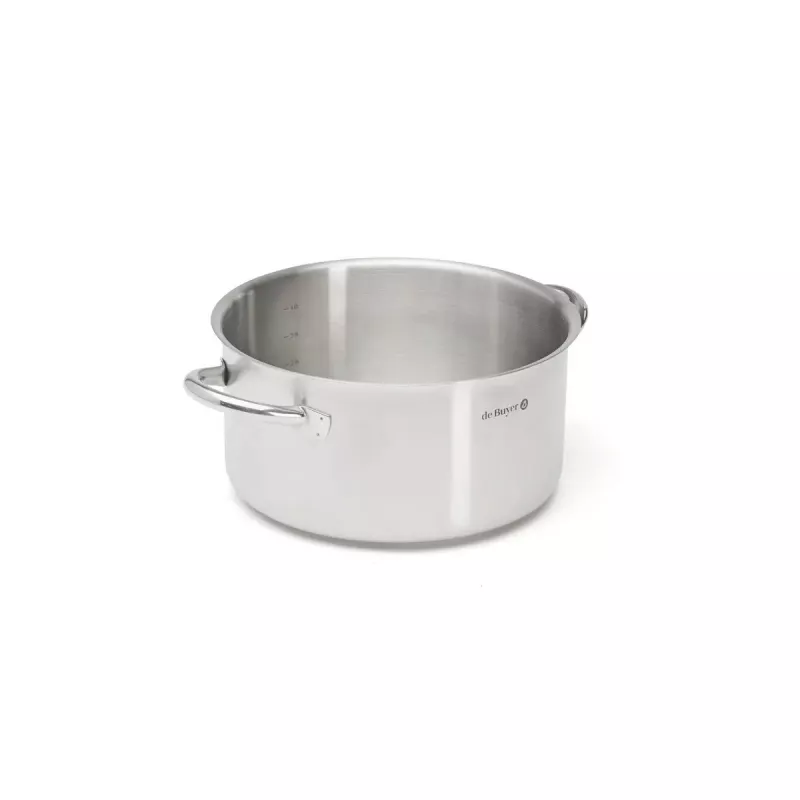 Puodas de Buyer 3505.24 4 L apvalus nerūdijantis plienas 24 cm