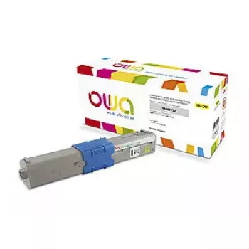 Toneris OWA Armor suderinamas su OKI 44469722 5000 puslapių geltonas