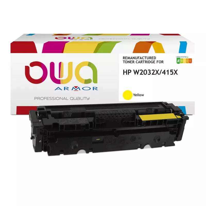 OWA Armor suderinamas dažų milteliai HP W2032X 415X 6000 psl. geltonas