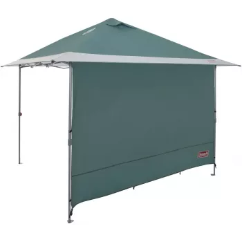 Stoginė COLEMAN OnePush Shelter M Sunwall — kompaktiška iššokanti saulės pastogė su Sunwall skydeliu