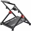 WheelStand Oplite GT PRO V2 reguliuojamo aukščio sulankstomas lenktyninio vairo stovas — juodas