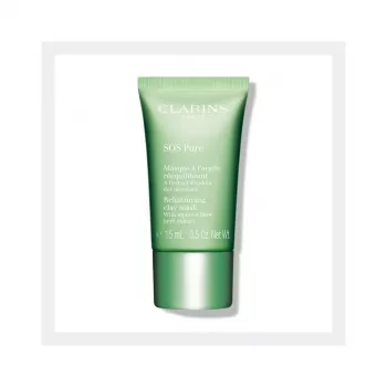 Valomoji kaukė Clarins SOS Pure Rebalancing Unisex 15 ml — mišriai odai