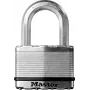 Pakabinama spyna MASTERLOCK M5EURDCC 9 saugumo lygis, grūdinto plieno lankelis, žalvarinis korpusas