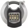 Kombinacinė spyna MASTER LOCK 70 mm Excell cinko disko formos pakabinama spyna