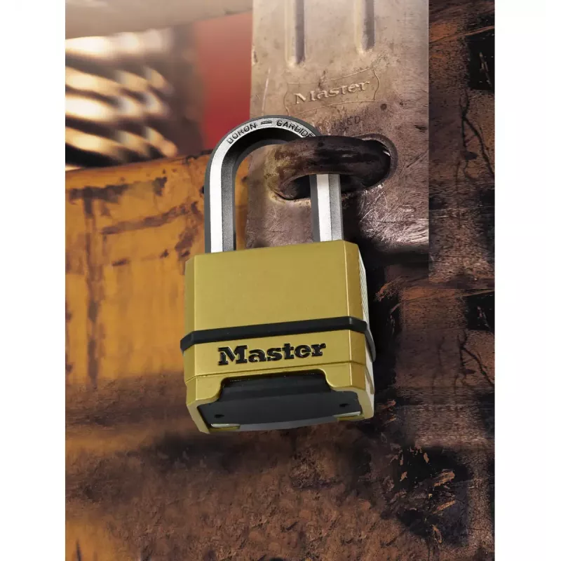Pakabinama spyna MASTER LOCK M175EURDLH 56mm nerūdijančio plieno korpusas 51mm lankelis