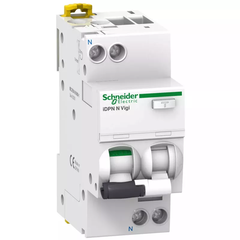 Grandinės pertraukiklis Schneider Electric A9D56610 — 10 A, IP40, 36 mm plotis, 73 mm gylis