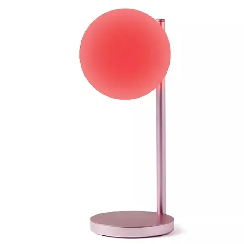 Stalinė LED lempa Lexon Bubble Lamp LH70LP šviesiai rožinė 15W su belaidžiu įkrovikliu