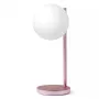 Stalinė LED lempa Lexon Bubble Lamp LH70LP šviesiai rožinė 15W su belaidžiu įkrovikliu