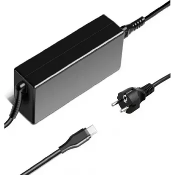 Kintamosios srovės maitinimo adapteris HP 65W USB-C L04540-001, suderinamas su įvairiais HP nešiojamaisiais kompiuteriais