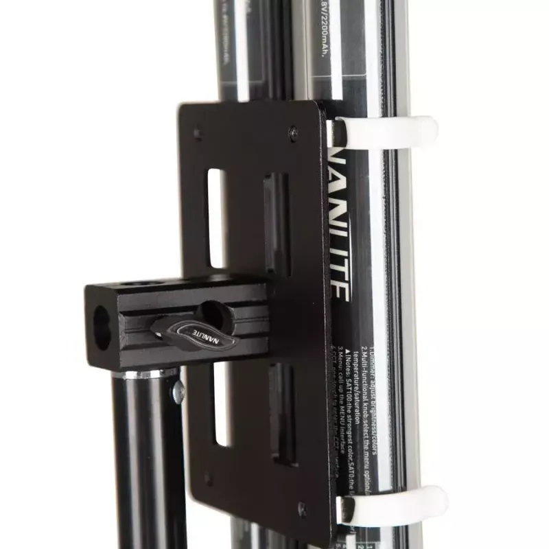 Montavimo komplektas Nanlite Pavotube Double Bank 2 T12 LED stulpinis juodas