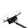 Montavimo komplektas Nanlite Pavotube Double Bank 2 T12 LED stulpinis juodas