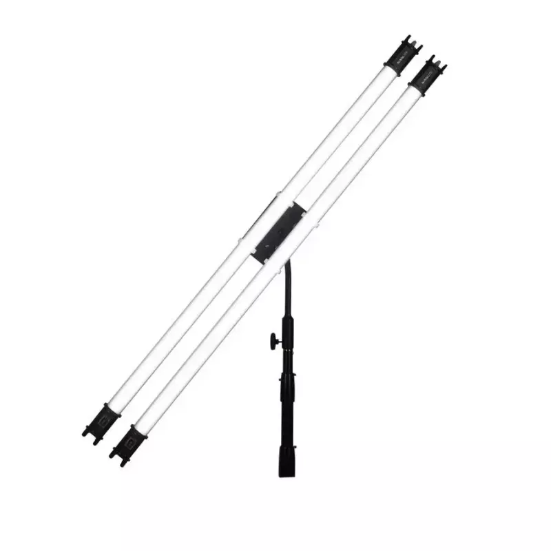 Montavimo komplektas Nanlite Pavotube Double Bank 2 T12 LED stulpinis juodas