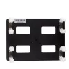 Montavimo komplektas Nanlite Pavotube Double Bank 2 T12 LED stulpinis juodas