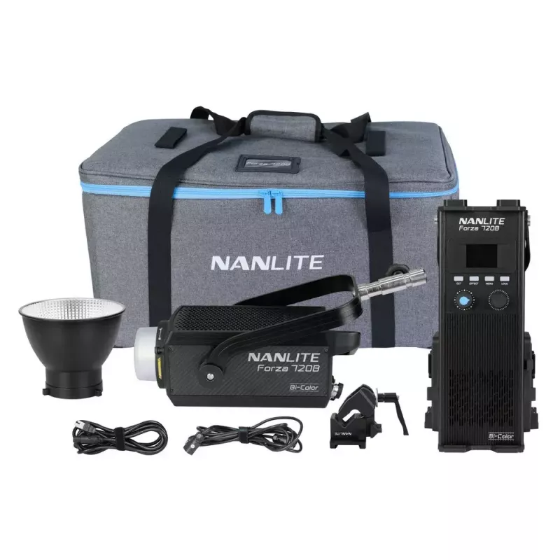 LED šviestuvas Nanlite Forza 720B dviejų spalvų 2700K–6500K 5,3 kg