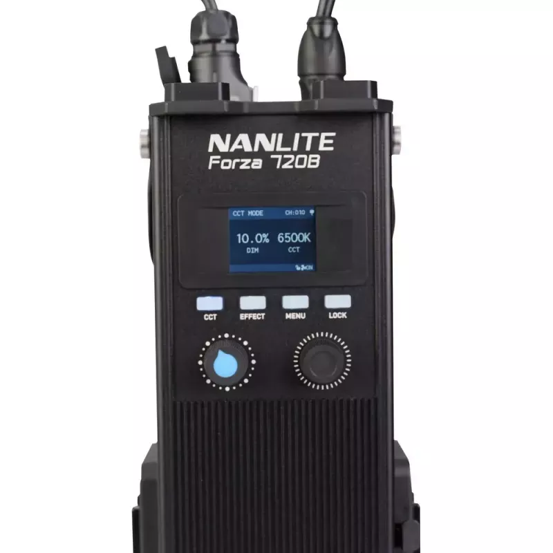 LED šviestuvas Nanlite Forza 720B dviejų spalvų 2700K–6500K 5,3 kg