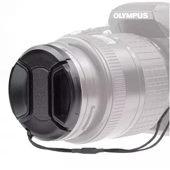 Objektyvo dangtelis Kaiser Fototechnik 6847 4,3 cm juodas DSLR fotoaparatams
