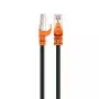 Tinklo kabelis Schwaiger CKO7020 531 RJ-45 Cat7 2 m juodas oranžinis
