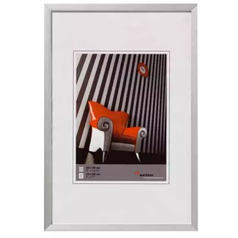 Chair Walther Design AJ040S 30x40 sidabrinis