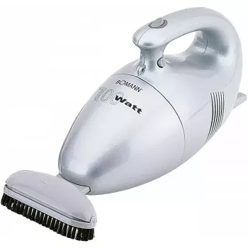 Rankinis dulkių siurblys BOMANN CB 947, sausas valymas, 700 W, sidabrinis, su šepečiais ir plyšiniu antgaliu