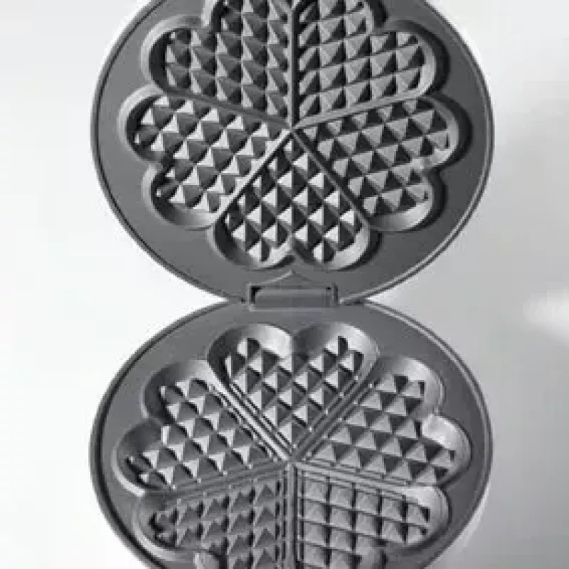 Vaflių keptuvas Cloer 1629 5 vafliams 930 W juoda metalinė