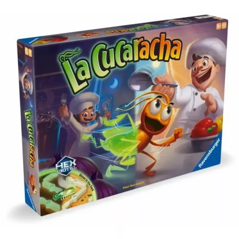 Stalo žaidimas Ravensburger La Cucaracha (švytintis tamsoje)