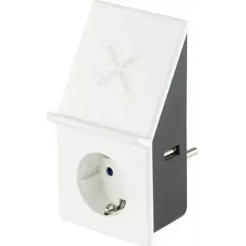 REV belaidžio įkrovimo USB adapteris 0020870103 su belaidžiu įkrovimu ir 1 lizdu