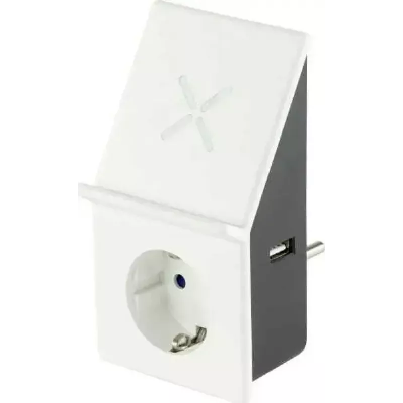 REV belaidžio įkrovimo USB adapteris 0020870103 su belaidžiu įkrovimu ir 1 lizdu