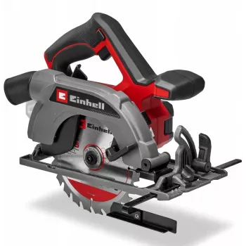 Belaidis diskinis pjūklas EINHELL TE‑CS 18/165‑2 Li (Solo) — 18 V, maks. pjovimo gylis 57 mm, komplekte lygiagrečioji kreiptuvė, be baterijos/kroviklio