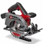 Belaidis diskinis pjūklas EINHELL TE‑CS 18/165‑2 Li (Solo) — 18 V, maks. pjovimo gylis 57 mm, komplekte lygiagrečioji kreiptuvė, be baterijos/kroviklio