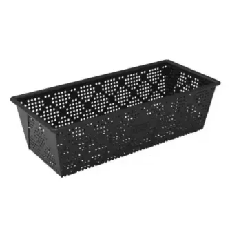 Duonos kepimo forma Kaiser 23.0065.1323 Stačiakampė Juoda 250 mm