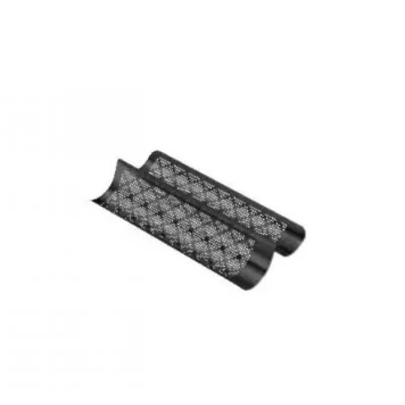 Apvali kepimo forma Kaiser 23.0065.1354 Juoda 700 mm x 200 mm