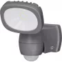 Prožektorius Brennenstuhl 1178900100 juodas LED IP44 IP54 baterija PIR jutiklis