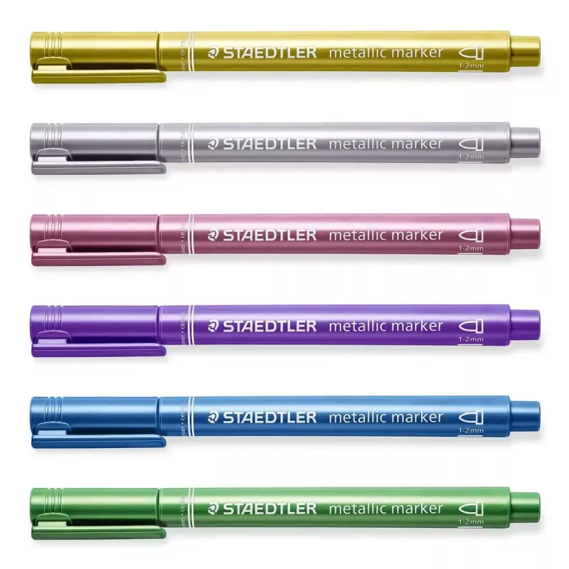 Marker Staedtler 8323 2 vnt. juodas