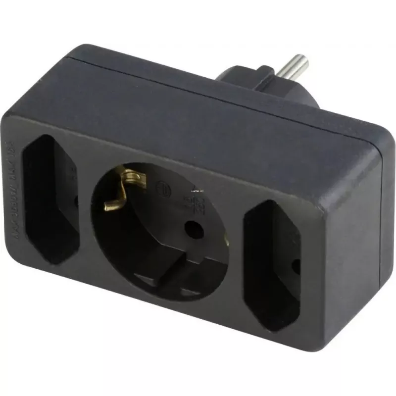 Transition plug REV SCHWA 0512733777, 2-fold safety contact, Juoda
