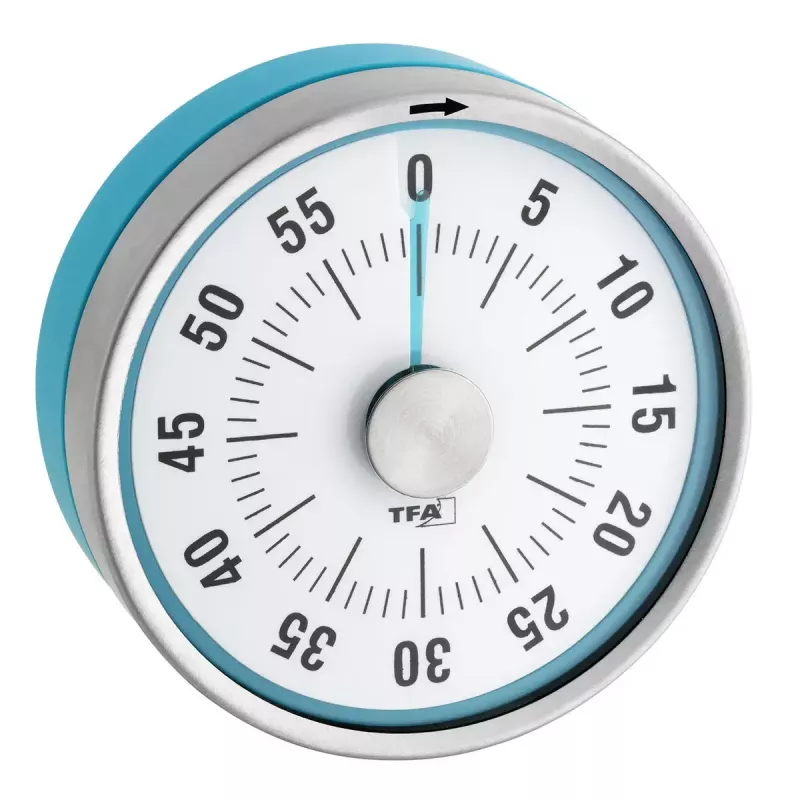 Mechaninis virtuvės laikmatis TFA-Dostmann 38.1028.20 Turquoise 60 min