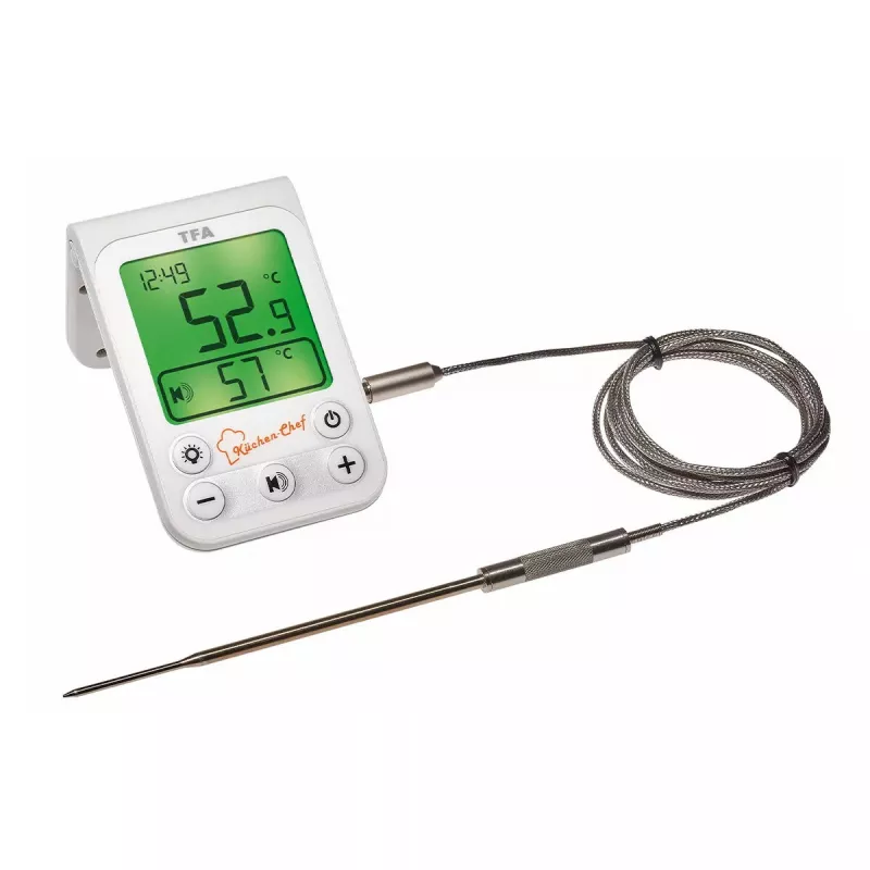 Maisto termometras TFA-Dostmann KÜCHEN-CHEF -20 iki 300 °C skaitmeninis