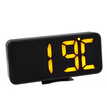 Skaitmeninis žadintuvas TFA-Dostmann 60.2027.01 Juodas LED Baterija