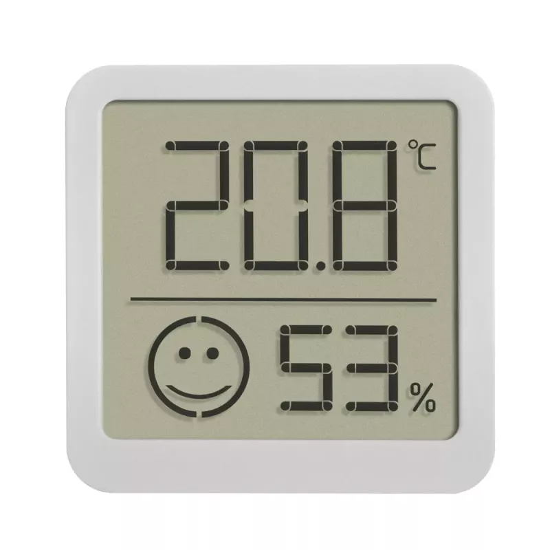 Elektroninis aplinkos termometras TFA-Dostmann 30.5053.02 vidaus/lauko Skaitmeninis Sidabrinis Baltas