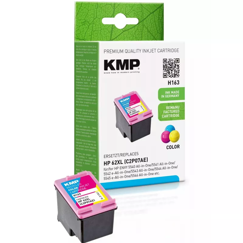 Kasetė KMP HP C2P07AE NR.62XL spalvota