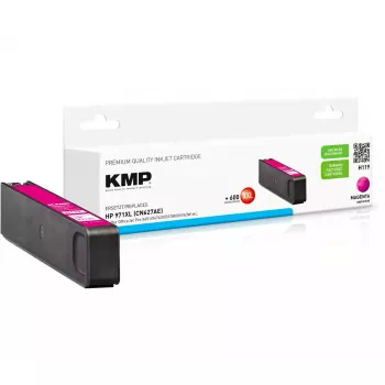 Kasetė KMP HP CN627AE NR.971XL rausvai raudona