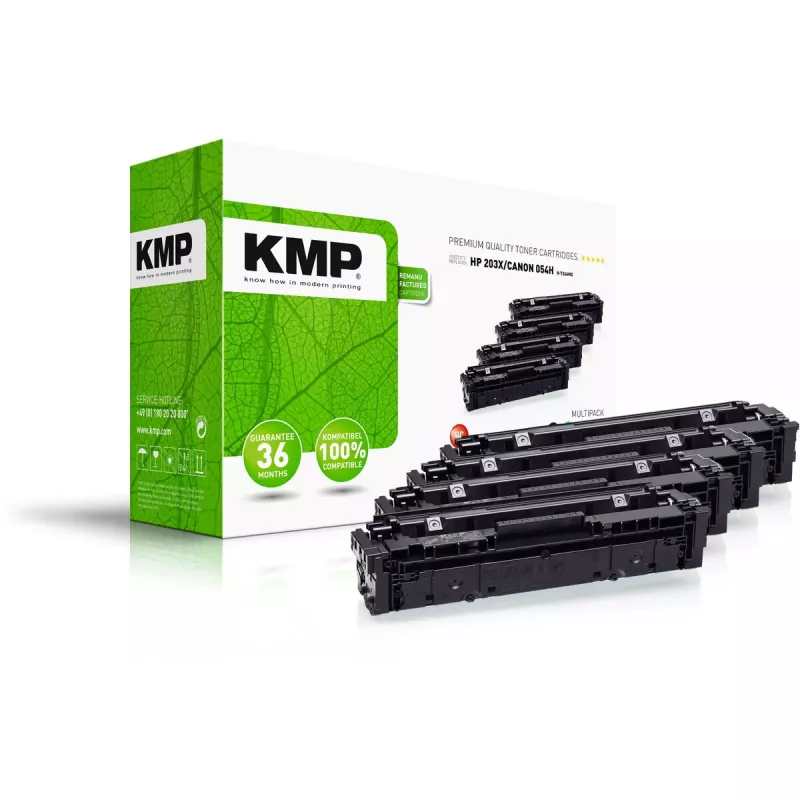 Toner KMP HP HP203X CF540X Multipack 2500 puslapių juodas