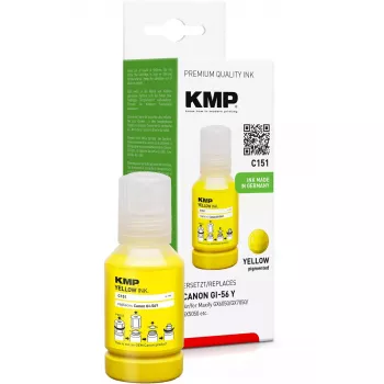 Kasetė KMP Canon Maxify GI56Y Geltona