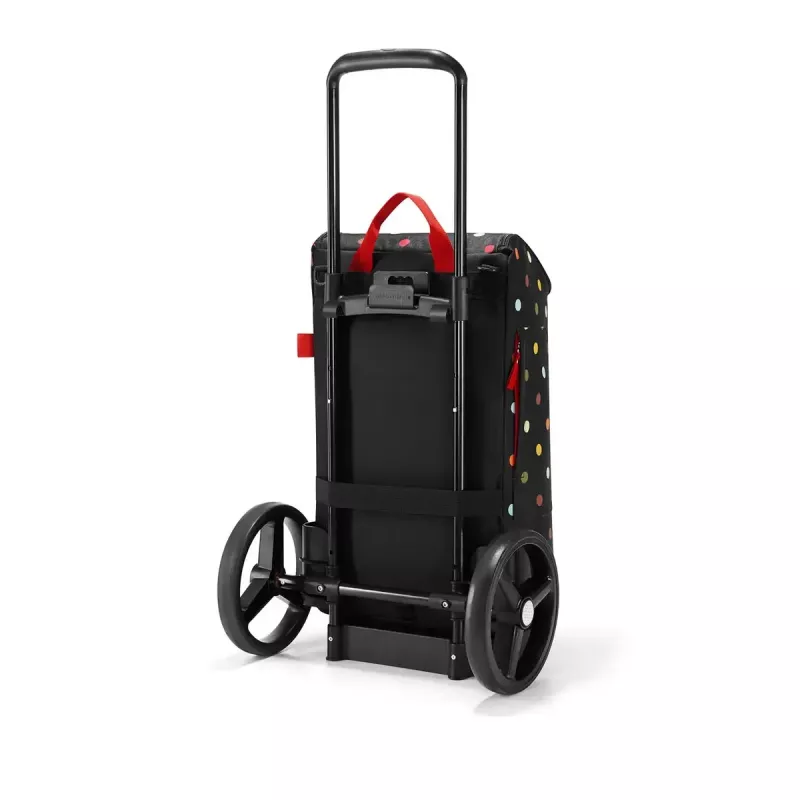 Reisenthel Citycruiser juodas prekių vežimėlis 20 kg apkrova 2 ratai